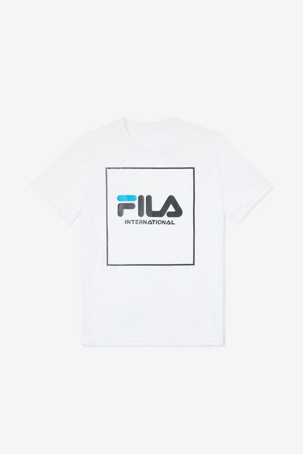 Fila Tričká Detske Biele - Sleeve White Vypredaj - Slovakia 56041-IWVS